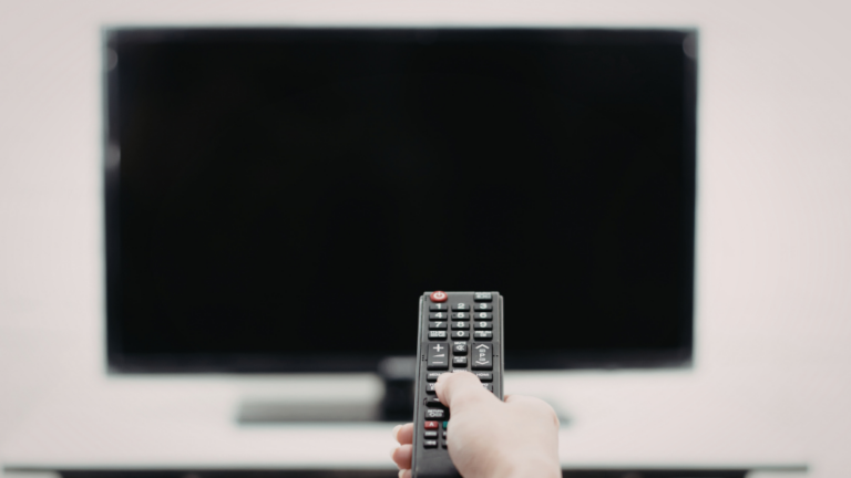 TV com tela preta