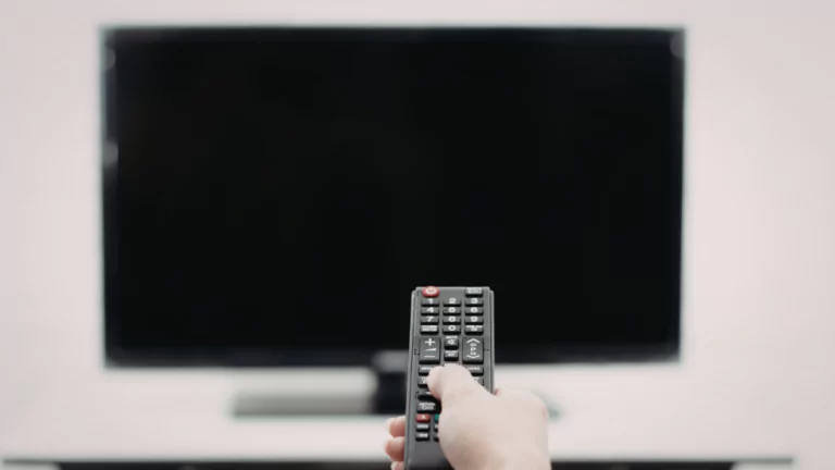 TV com tela preta